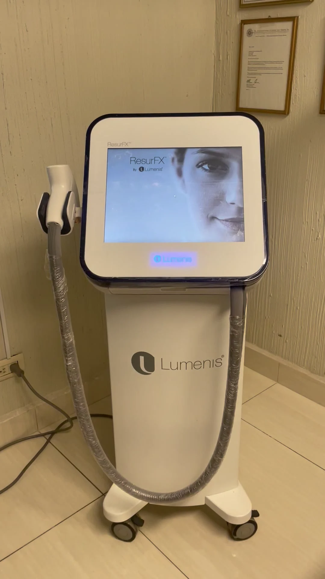 Lumenis ResurFX en consultorio — láser fraccionado no-ablativo 1565nm